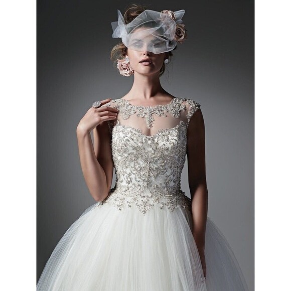 Maggie Sottero Wedding Gown 6SW260 Monaco - Picture 2 of 8